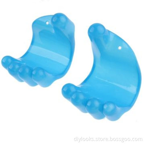 Silicone and Plastic Multifunction Human Body for Hands Massage MittsNew